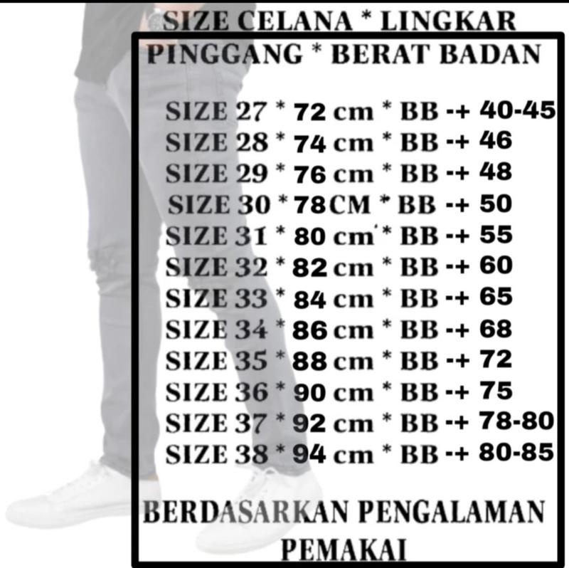 Product Introduction of Celana Jeans Panjang Pria Slimfit - celana jeans panjang pensil pria Stretch Bahan Melar Denim 2