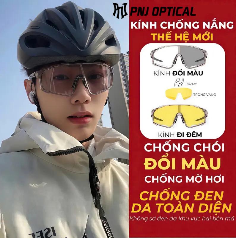 Mắt Kính Chống Bụi Đổi Màu Thời Trang Nam Nữ Cao Cấp Kính Râm Kính Mát Đi Xe Máy Đi Đường Ngày Đêm Chống Nắng Chống UV Mưa Gió Cản Bụi Nam Nữ Kính Râm Kính Thể Thao Chạy Bộ Đạp Xe Ngoài Trời Gọng Bảo Hộ Bảo Vệ Mắt Chống Mờ Hơi Hấp Hơi Trendy