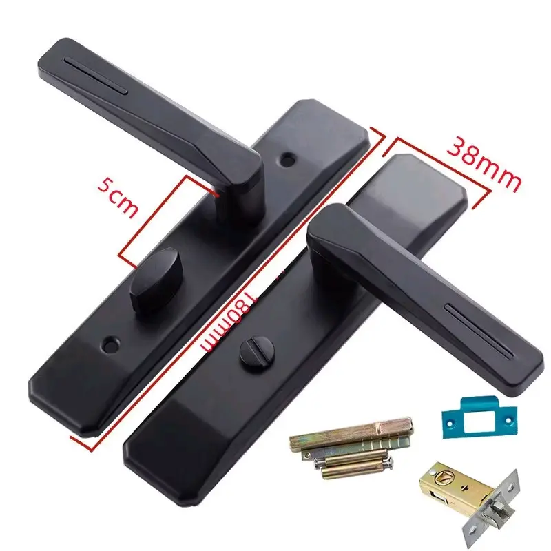Top Kunci Pintu Aluminium Kamar Mandi - Gagang Pintu Kamar Mandi - Kunci Pintu Toilet - Handle Pintu Stainless