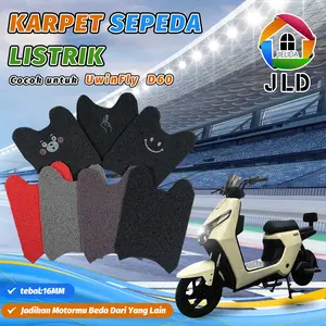 JieLiDa Karpet Pvc Mie Bihun Custom Karpet Sepeda Listrik UwinFly D60 D65