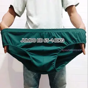 6pcs Celana Dalam Jumbo pria / Sempak Jumbo pria Big Size