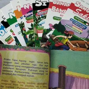 Buku Dongeng Anak Seri Nusantara : Ande Lumut / Asal Mula Danau Toba / Bawang Merah & Putih / Joko Tingkir / Keong Emas / Lutung Kasarung / Malin Kundang / Nyi Roro Kidul / Reog Ponorogo / Sangkuriang Sakti / Si Pitung / Serba Jaya - SB