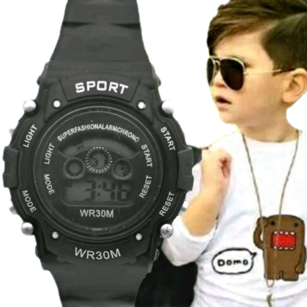 Jam tangan anak Laki-laki Usia 5 sampai 8 tahun  Digital sport Aksesoris Watches