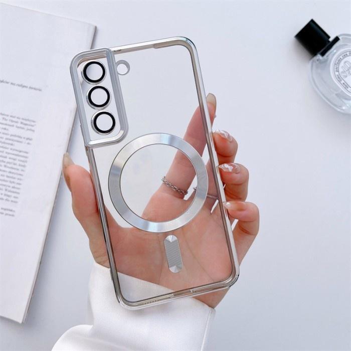 Case Samsung galaxy S20 FE / S23 / S23 FE / S23 ultra ORI SoftCase MagSafe magnet wireless plating Sarung premium Cover mewah 5