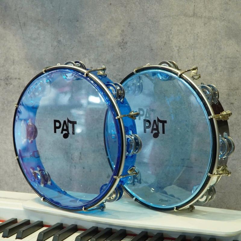  Trống gõ bo PAT lục lạc Tambourine Toys cao cấp nhiều màu  tặng móc khóa  
