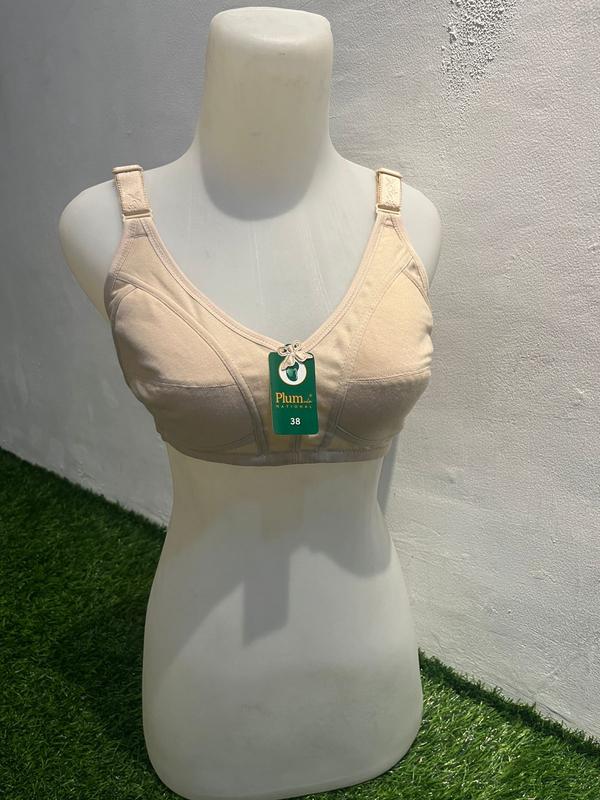 Promo Hemat BH Katun Cup Besar Tanpa Busa Cantik Bra Wanita Dewasa Kait 3 BH PLUMula Lembut Halus Nyaman Menyerap Keringat Tipis Remaja Dewasa 2