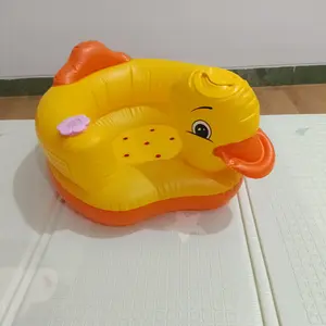 【 Duffy Toys】Sofa Tiup Untuk Bayi Sofa Bayi / Kursi Bayi Tiup Belajar Duduk / Sofa Tiup Untuk Bayi Sofa Makan Bayi / Lengkap Dengan Pompa Dan Musik Bayi baby chair / Baik Untuk Mandi Makan Duduk Dan Bermain Kursi Duduk Bayi / Kursi Makan Bayi / Kursi Bayi