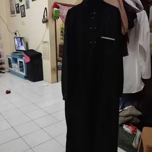JUBAH PRIA MUSLIM BISA COD GAMIS MOTIF EMBOS LAKI LAKI DEWASA JUBAH PAKISTAN PAKAIAN MUSLIM PRIA FASION MUSLIM SIZE M L XL XXL Remaja lengan Panjang