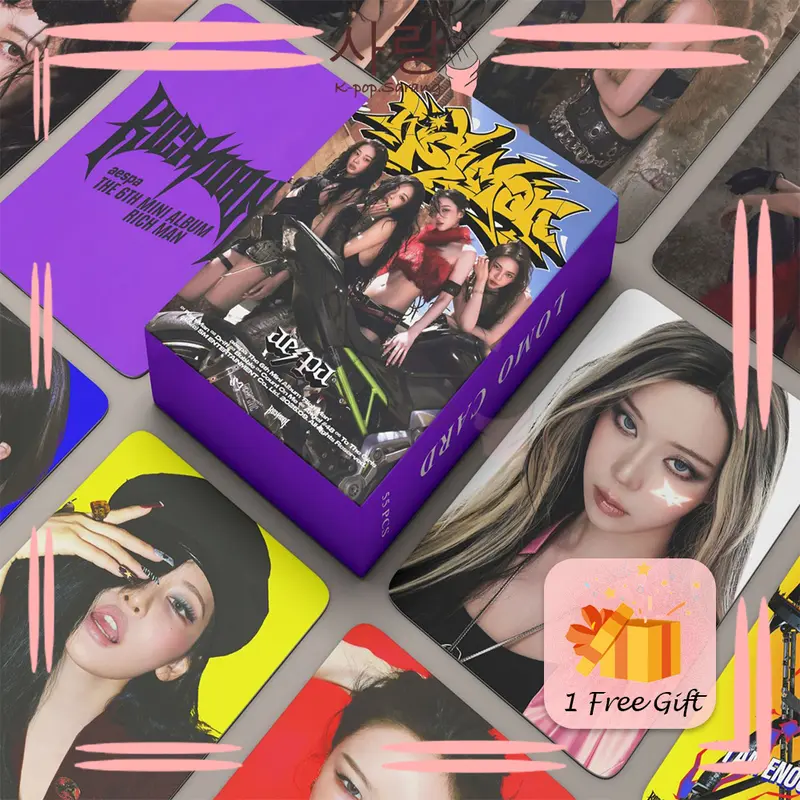 aespa rich man bag version photocards - TikTok Shop Malaysia