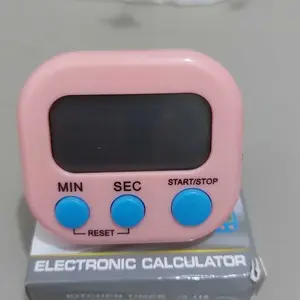 GTT Jam Stopwatch Timer Dapur LCD Alarm Mini Presisi Magnetik Kitchenware