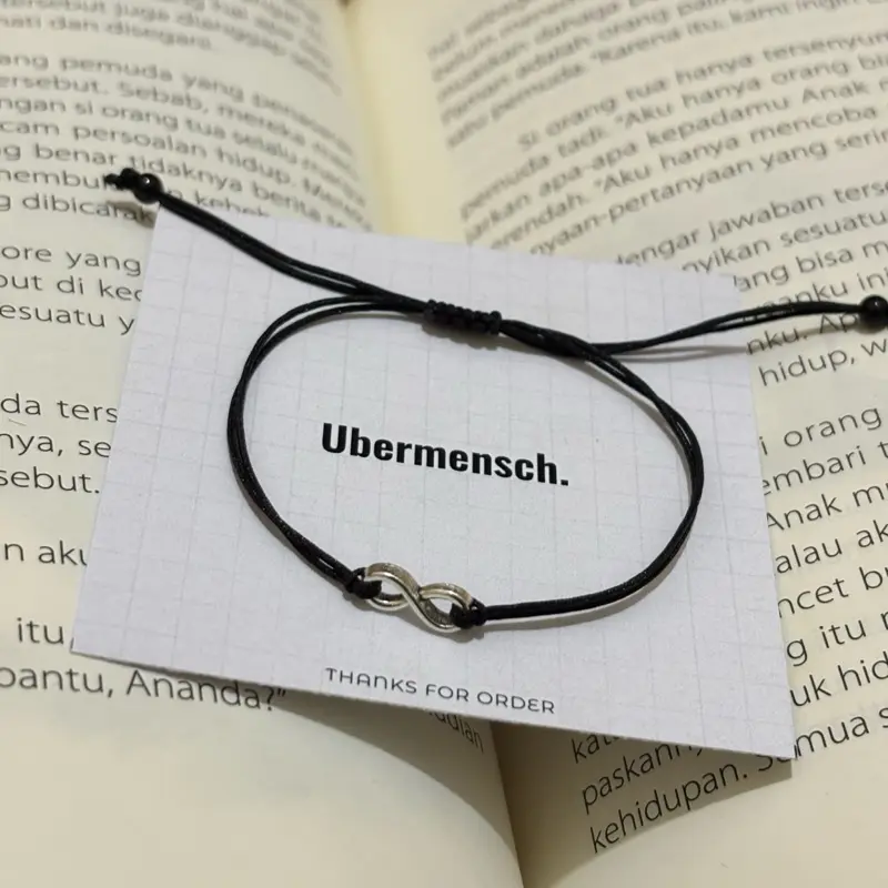 Ubermensch/Gelang Infinity Simple/Gelang Serut Infinity/Simple Bracelet/Bracelet 1