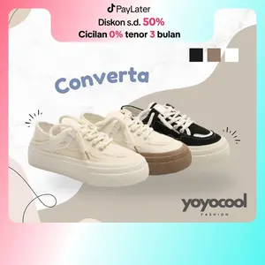 RT Converta Casual Shoes / Sepatu Wanita Sneakers / Shoes Fashion Korea / Sepatu Canvas / Korean Look