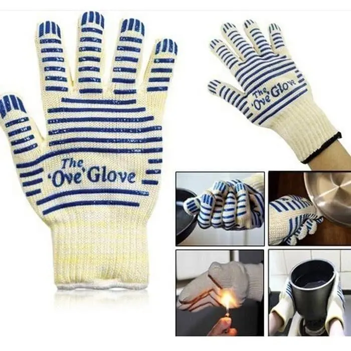 Sarung Tangan Anti Slip Tahan Panas Oven Glove Anti Heat Mitten | Sarung Tangan Oven Microwave Anti Panas Kitchen Set Gloves 5