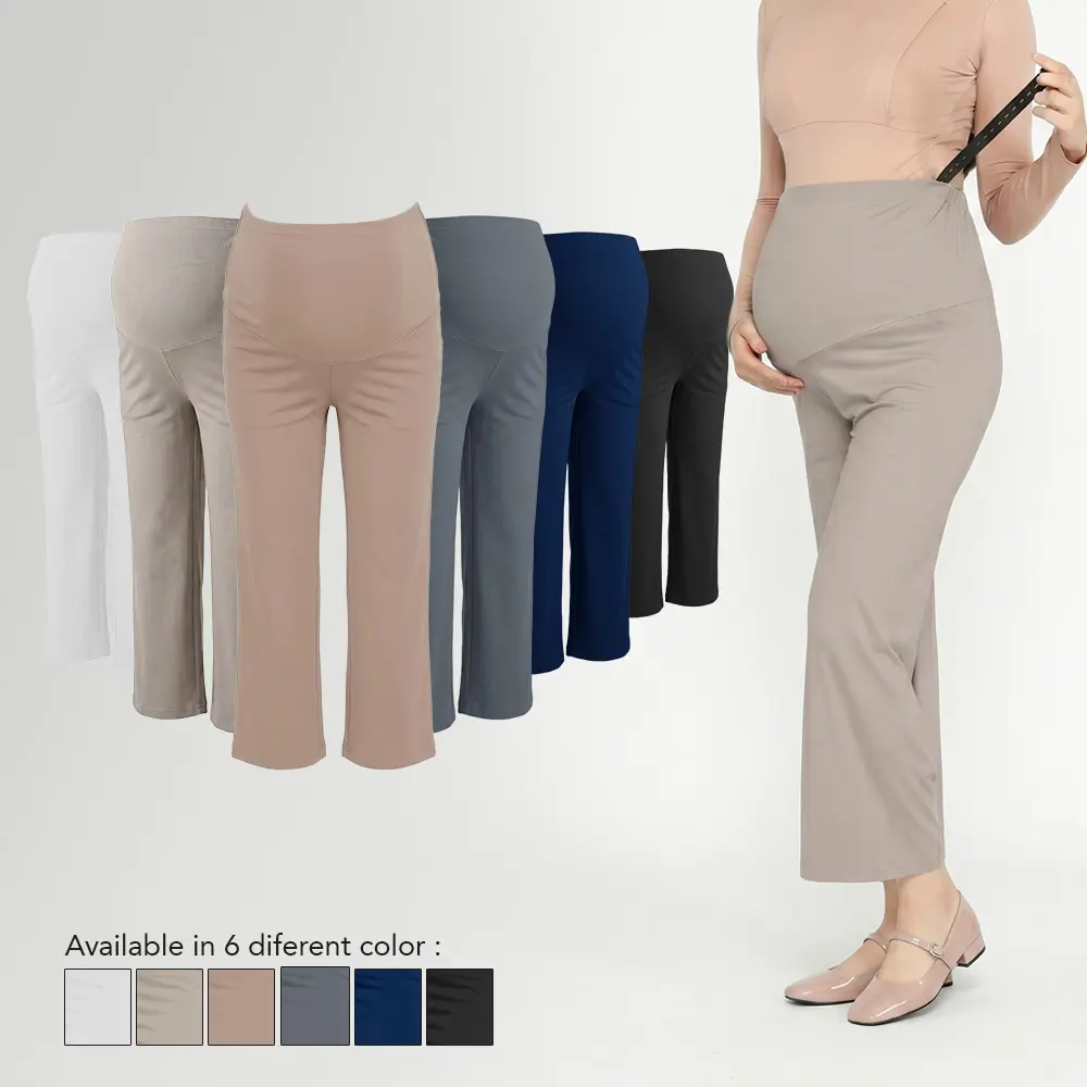 Mamibelle Kumala Celana Kulot Ibu Hamil Spandex Rayon Premium