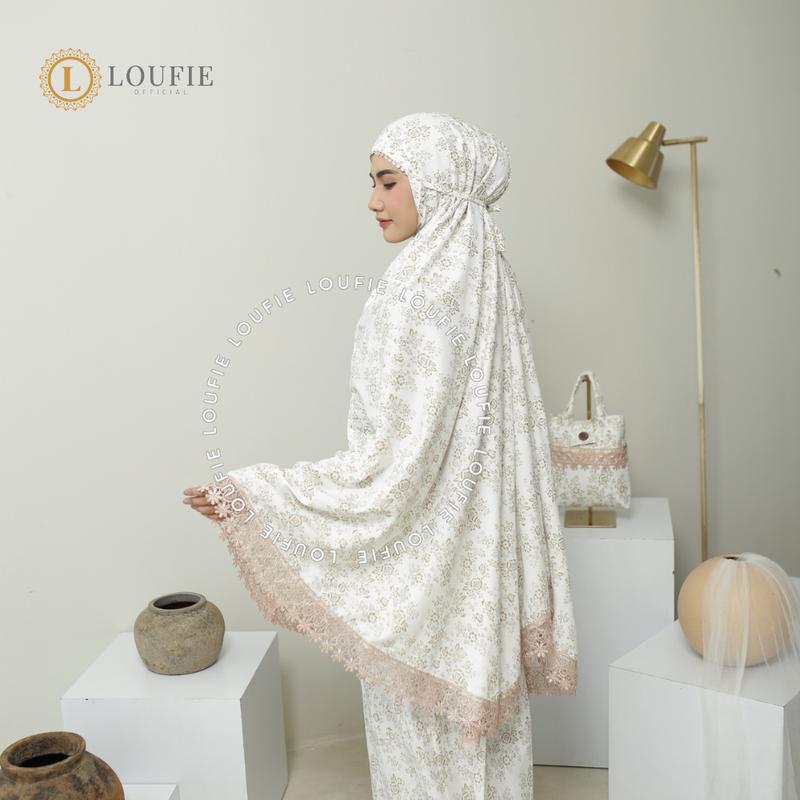 Loufie - Mukena Dewasa Katun Mikro Foil Premium Series Khalisa 6