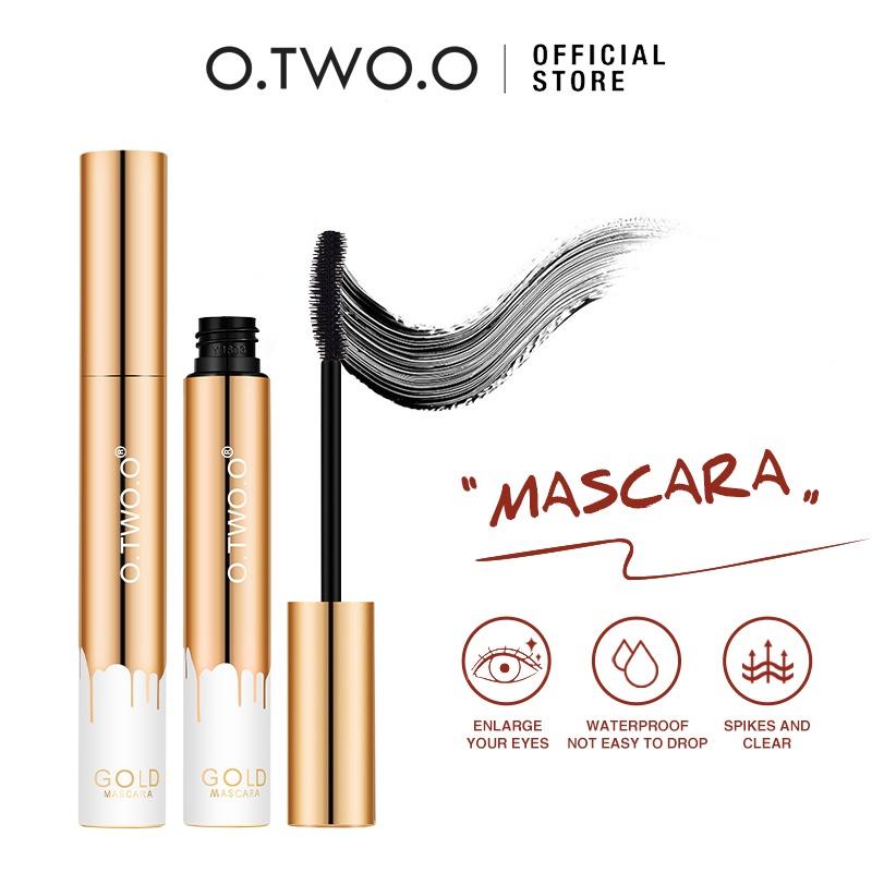  O.TWO.O Mascara Làm Dài Dày Mi Màu Đen Không Thấm Nước Nối Mi Làm Đẹp Trang Điểm 