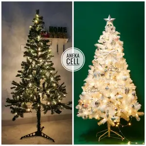[ 210 CM ] Pohon Natal Christmas Tree Besar Pohon Cemara Dekorasi Hiasan