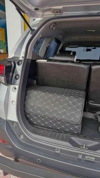 Product Review of 【COD】FEXON Bagasi Lipat Berbahan Kulit Untuk Mobil Box Penyimpanan Bagasi Box Penyimpanan Mobil Box Penyimpanan Multifungsi Lipat Box Penyimpanan Bagasi Belakang Aksesori Mobil from z**l 0