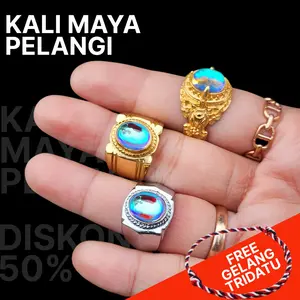 KALIMAYA CINCIN PRIA WANITA KALIMAYA PELANGI - DISKON 50%