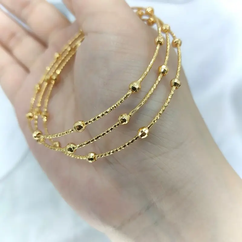 Beli 2 gratis 1 - gelang keroncong isi 3 G088 gelang wanita aksesories perhiasan wanita