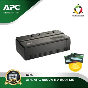 UPS APC BV800I BV-800I-MS 450W 800VA Universal Outlet AVR Surge