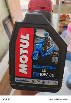 Product Review of Motul 4T Scooter Le 10W-30 0,8L Oli Motul Motor Matic Original Mesin Motorcycle from M**🇸 0