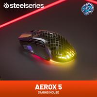 Gambar Steelseries Aerox 5 RGB With Wireless Ultra-Lightweight Gaming Mouse - RGB Black dari ChemicyGaming Kota Administrasi Jakarta Pusat 1 Tokopedia