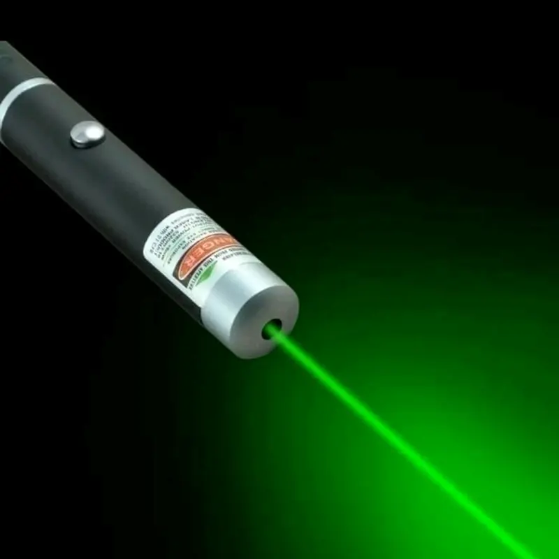 Laser Pointer Pen Presentasi High Power Baterai AAA 5mw Beam Hijau - ZY0001 7