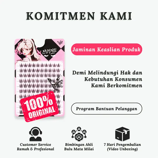 (BEST SELLER) A08RamadanRussian Look Bulu Mata Palsu -Riasan MataEvelash BulumataEyelash Extension 6