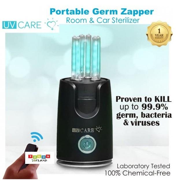 PROMO UV Care Room Sterilizer Portable Germ Zapper Alat Steril Ruangan bunuh Virus Kuman Bakteri 3