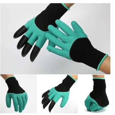 ValueShop sarung tangan Berkebun - Garden Gloves - sarung tangan Dengan Cakar sarung tangan