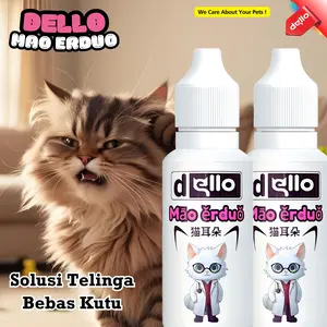 Tetes radang telinga kucing solusi efektif mengobati telinga hewan peliharaan anda dengan aman DELLO