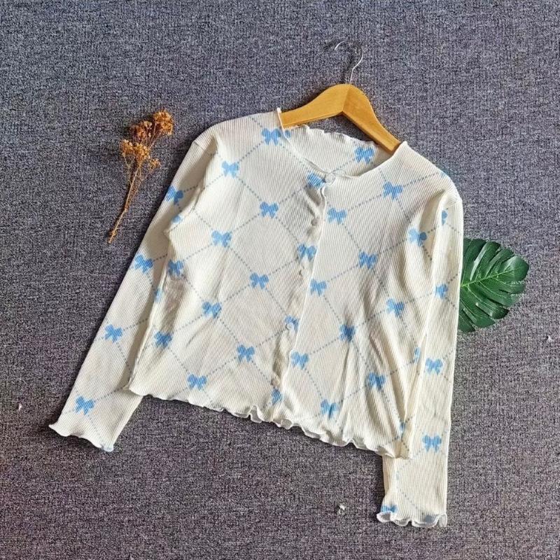 ￼￼Ardner.id CARDIGAN CROP RAJUT MOTIF // CARDIGAN RAJUT KOREAN STYLE // ATASAN WANITA // CARDIGAN RAJUT CROP regular fushia 1