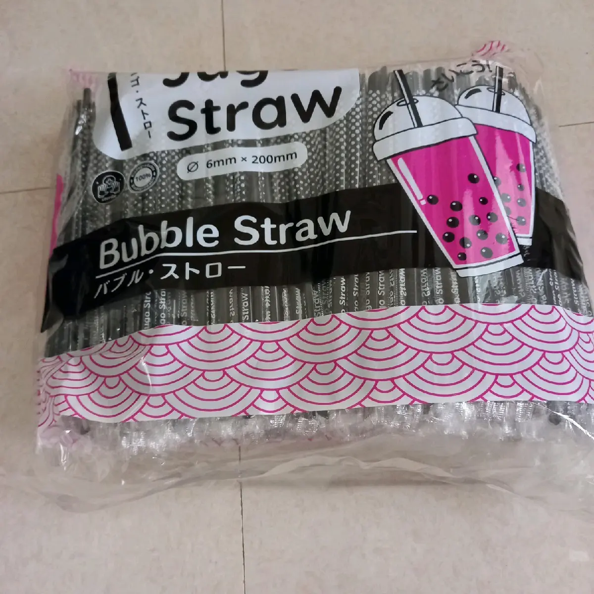 sedotan steril runcing 6ml isi 500pcs untuk minuman