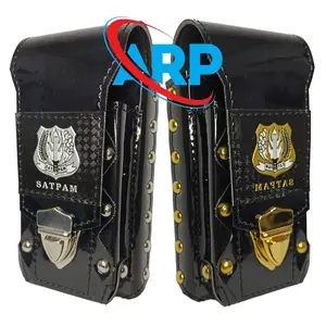 sarung hp satpam tempat hp satpam double slot dompet hp Pria