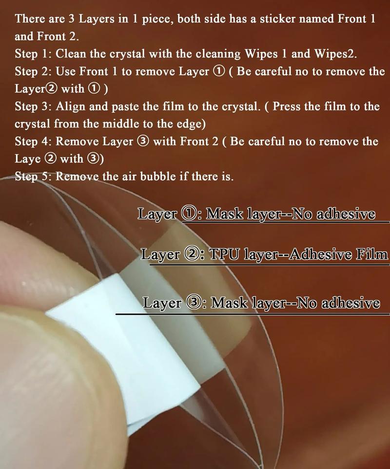 Product Introduction of 5PCS Screen Protector for Omega X Swatch MoonSwatch Planet Watch Soft Clear Full Cover TPU Hydrogel Protective Film Not Glass 7