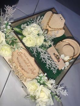 Product Review of Treasure Artificial Kotak Hantaran Perhiasan Fullset Free Custom Nama from N**f 0