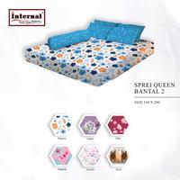 Gambar Flash Sale - Sprei Internal Queen B2 160x200 Tinggi 25cm  Bantal 2 Guling 2 dari Otamart Kota Bandung 3 Tokopedia