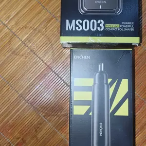 [Penawaran Kombo] ENCHEN MS003 & EN005 Kuat Mini Shaver Alat Cukur Jenggot Nose Ear Trimmer Jenggot Portable