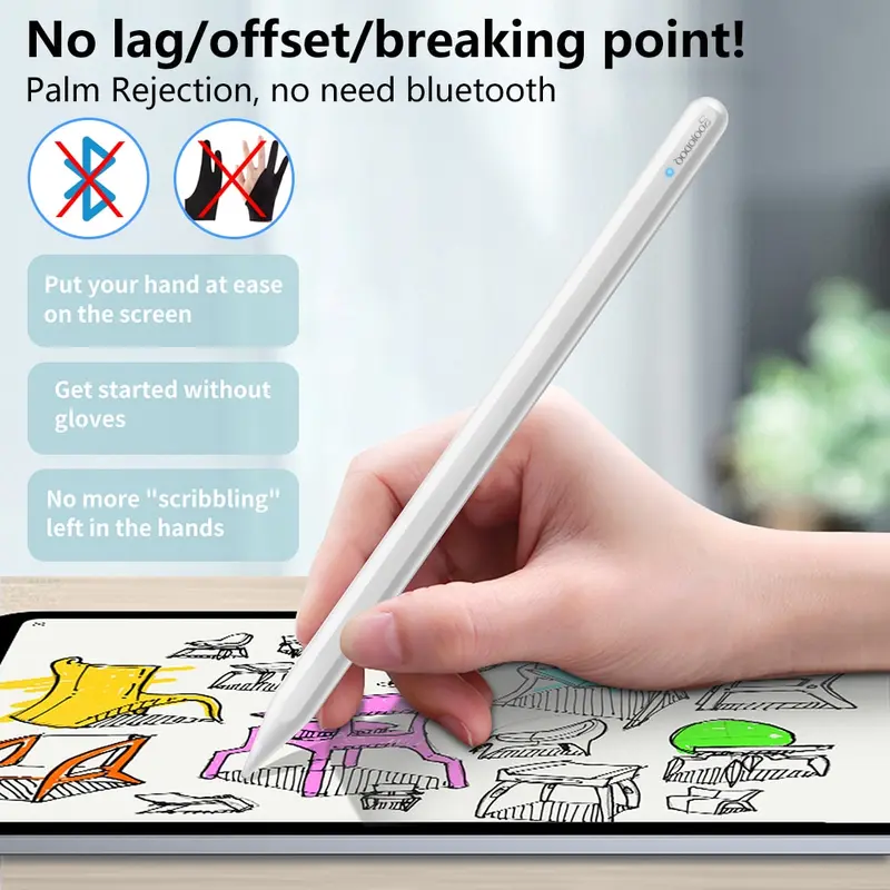 Apple Pencil Goojodoq Gen 12 GOOJODOQ 】12 Th Gen Stylus Pencil - Main Image