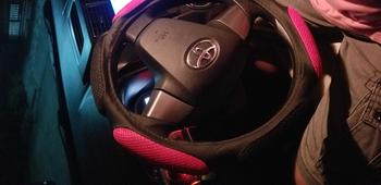 Product Review of Ceyes Car Steering Wheel Cover Universal Anti-Slip Sandwich Sport Type Car Steering Wheel Protector from N**m 1