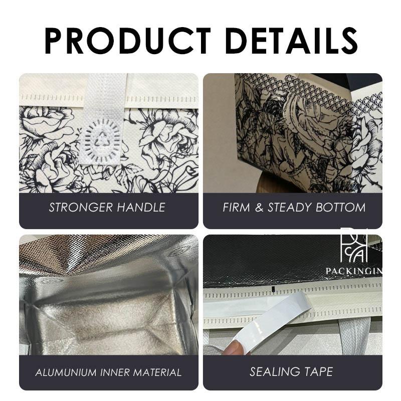 Product Introduction of PREMIUM Thermal Alumunium TOTEBAG Tas alumunium cooler bag penahan panas & dingin untuk Frozen Food tastahandingin 37
