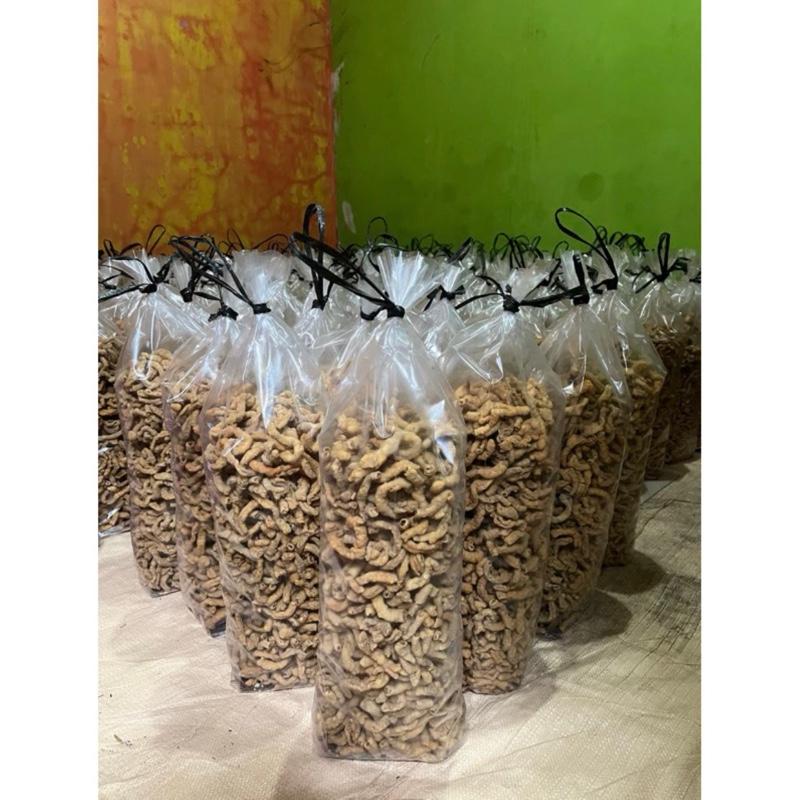 2 kg Kripik usus original - Kripik usus ayam enak gurih Keripik Crispy Snack 2
