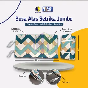 ALas Setrika Jumbo Busa Royal ukuran 120x60x3 cm