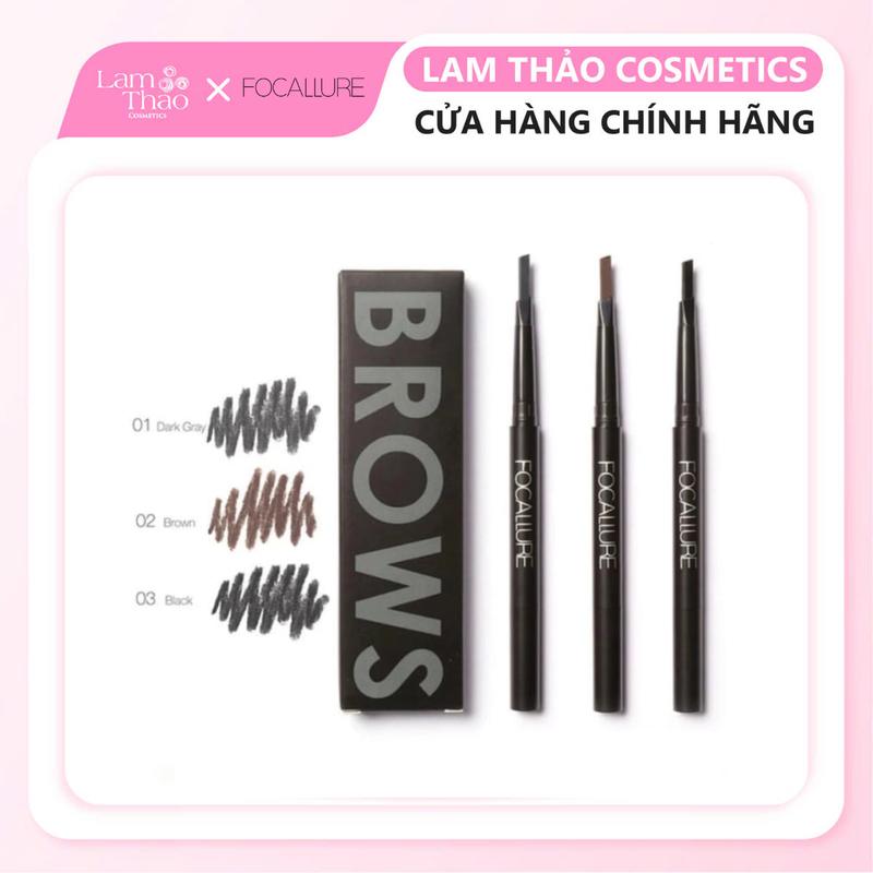 Chì Kẻ Mày Bền Màu Lâu Trôi Focallure Auto Brows Pen FA18