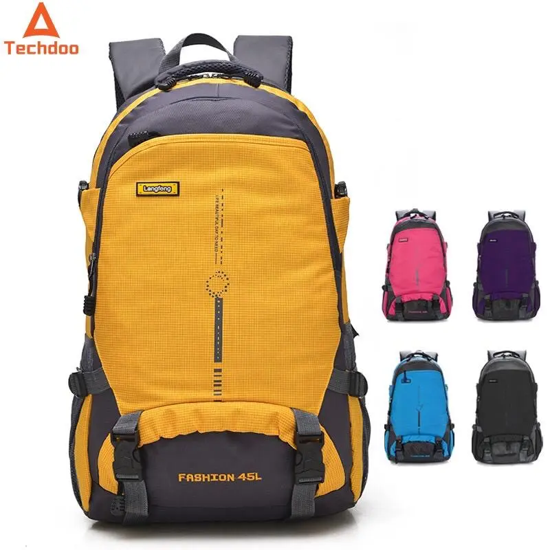 Techdoo Tas Ransel Gunung Olahraga Hiking Climbing Traveling 45L TRG02 7