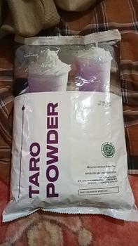 Product Review of Bubuk minuman Premium Varian Smoothies Rasa Taro 1Kg || Jakarta Bubble Drink Powder || Cincau Boba Jelly Susu from M**💋 0