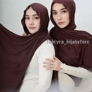 Pasmina Kaos Rayon Tencel Super Premium dengan Pouch Gratis