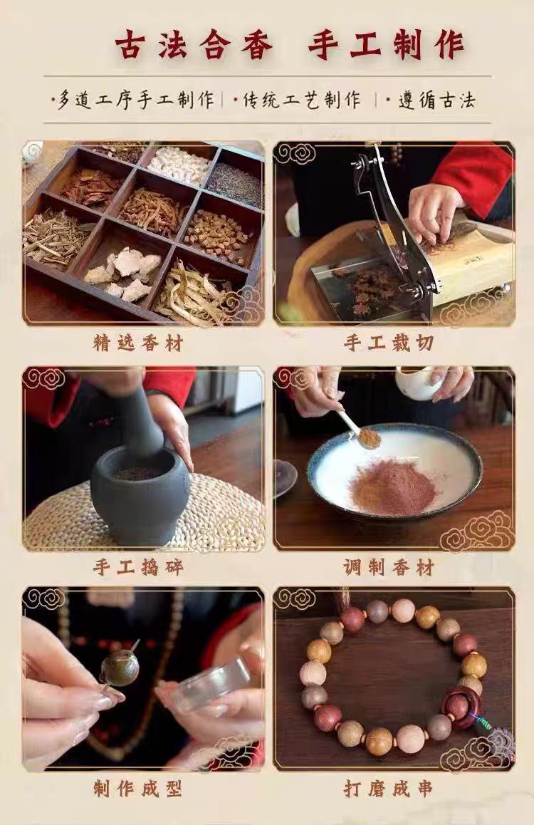 Product Introduction of DIY crystal bracelet/bracelet/jewelry made by hand with herbal medicine 1