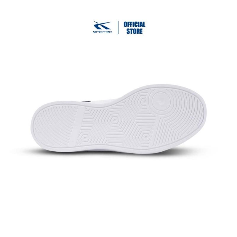 Spotec Sneakers Wonka Sepatu Sneakers Pria Wanita - Putih Biru Tua 5